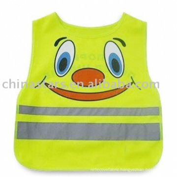 high visibility children's reflective safety vest